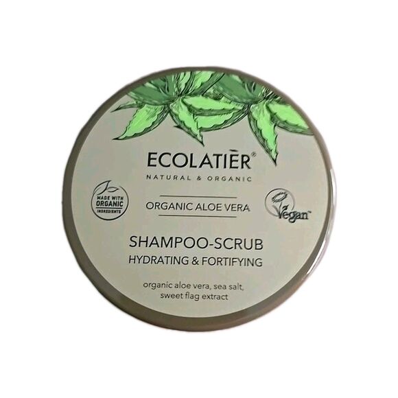 Shampoo Scrub & Scalp Exfoliator with Organic Aloe Vera New & SEALED - Picture 2 of 4